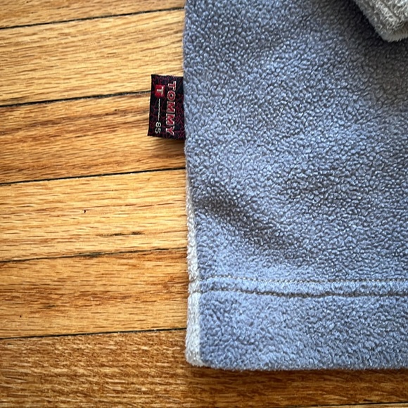 Vintage Tommy Hilfiger Jeans Fleece Pullover / Large - Picture 4 of 12